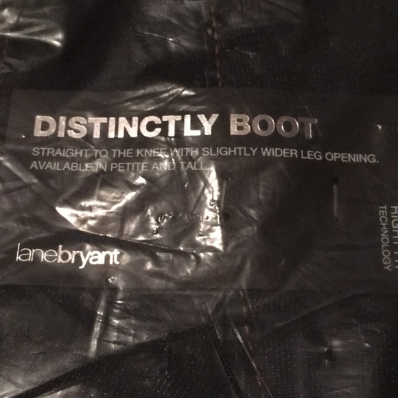 Lane Bryant Jeans size 16P new boot cut plus size - Picture 2 of 3